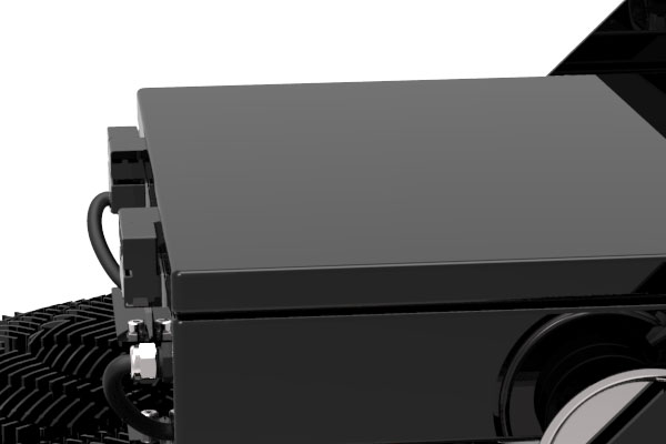 Compact S LED high mast light Electronics-box