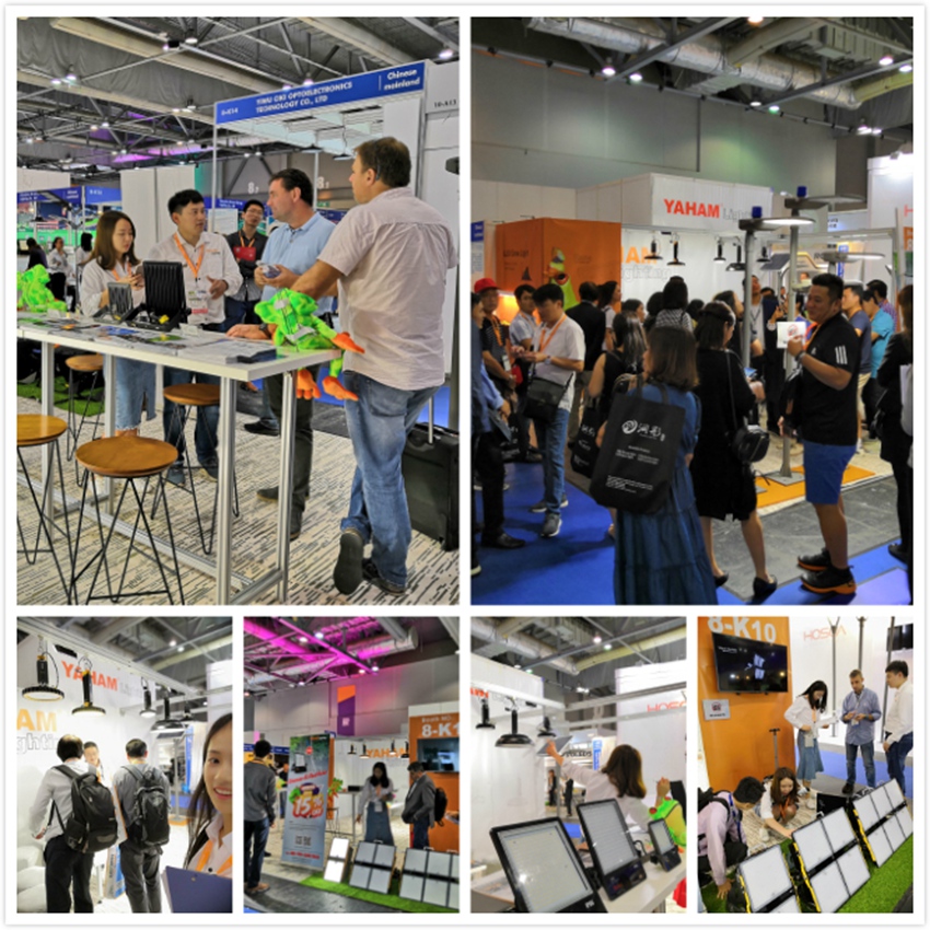 Yaham Lighting team and booths Yaham Lighting team and booths