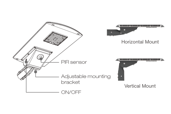 solar led street light